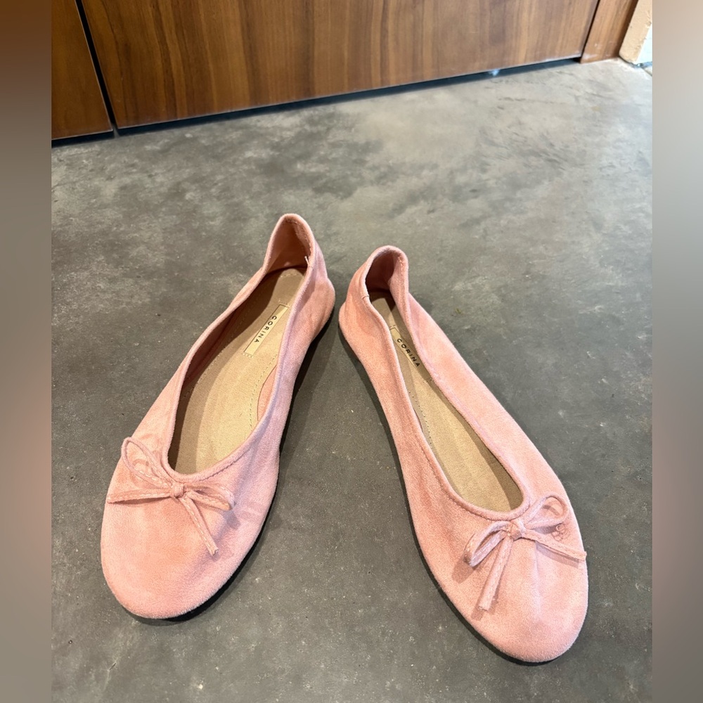 Corina Pink ballet flats